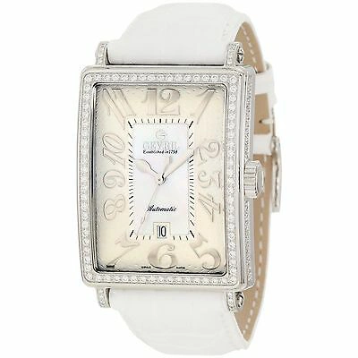 Pre-owned Gevril Women's 6209nv Glamour Swiss Eta 2892 Automatic Date Diamonds Watch