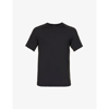 Lululemon Drysense Recycled-stretch Polyester Blend T-shirt In Black