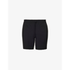 Lululemon License To Train Tapered-fit Recycled-stretch Nylon Shorts In Black
