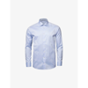 Eton Business Regular-fit Cotton-poplin Shirt In Light Blue