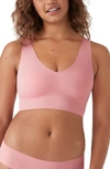 True & Co. True Body V-neck Bralette In Rose