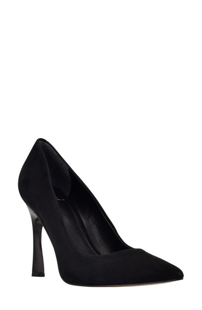 Marc Fisher Ltd Sassie Patent Leather Pumps In Black