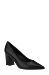 Marc Fisher Ltd Zala Block Heel Pump In Black