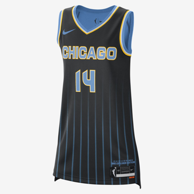 Nike Chicago Sky Explorer Edition  Women's Dri-fit Wnba Victory Jersey In Black