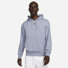 Nike Court Men's Fleece Tennis Hoodie In Ashen Slate
