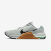 Nike Metcon 7 Training Shoes In Light Silver/black/desert Ochre/dusty Sage/mint Foam
