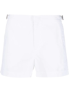 Orlebar Brown Mid-rise Swim Shorts In White