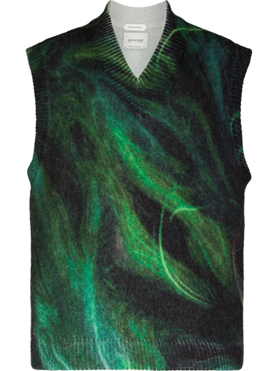 Namacheko X Kamil Abbas X Browns Focus Green Rezyane Sweater Vest 