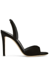 Giuseppe Zanotti Lilibeth Slingback Stiletto Sandals In Black