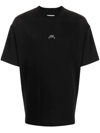 A-cold-wall* Black Essential Graphic T-shirt