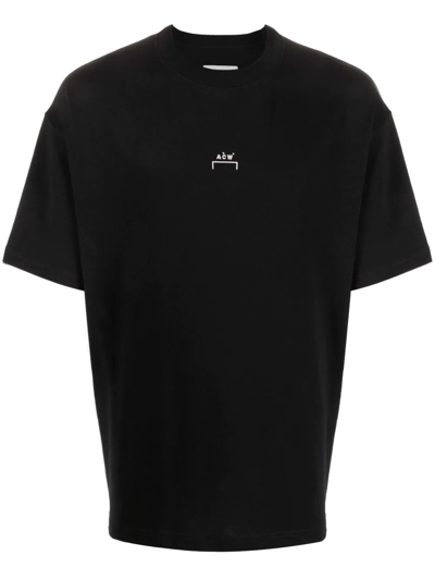 A-cold-wall* Black Essential Graphic T-shirt