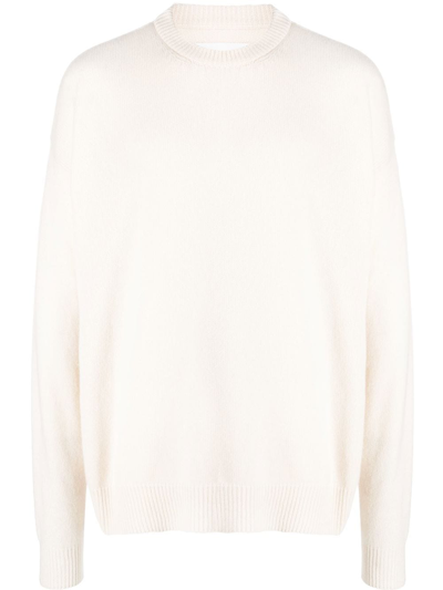 JIL SANDER CREW-NECK CASHMERE JUMPER