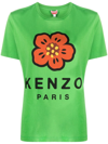 KENZO BOKE FLOWER LOGO-PRINT T-SHIRT