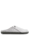 Birkenstock Zermatt Standard Wool Felt Unisex Clogs In Grau