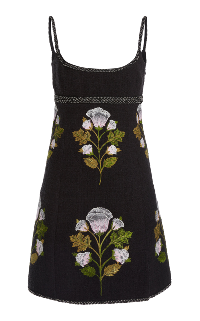 sachin and babi light blue dress Vintage Blue Floral Embroidered Maxi Dress – The Hippie Shake main image 1