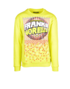 FRANKIE MORELLO MENS YELLOW SWEATSHIRT