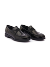 MOUSTACHE PATENT LEATHER LOAFERS