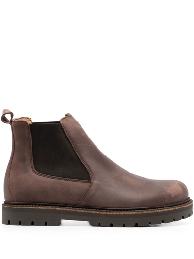 Birkenstock Stalon Flat Ankle Boots In Brown