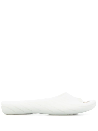 Camper Wabi Slip-on Sandals In White
