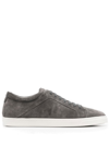 GIORGIO ARMANI SUEDE LOW-TOP SNEAKERS