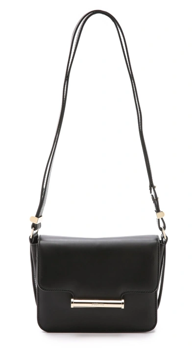 Jason Wu Diane Petite Leather Shoulder Bag In Black