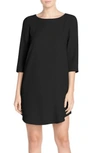 BB DAKOTA JAZLYN CREPE SHIFT DRESS,NDBG18578