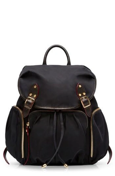 Mz Wallace Marlena Backpack In Black/gold
