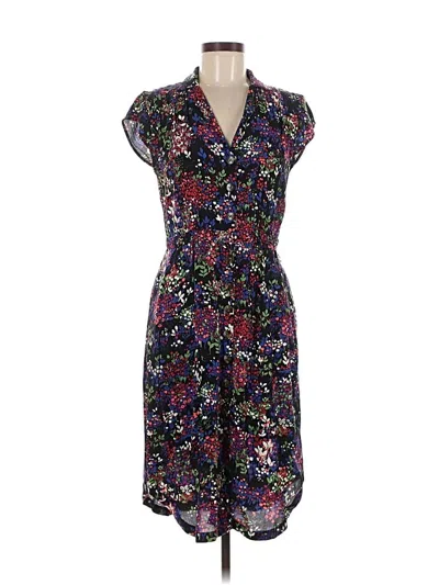 Pre-owned 52 Conversations By Anthropologie Casual Dress In Black