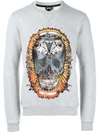 JUST CAVALLI SKULL PRINT SWEATSHIRT,S01GP0103N2515711782293