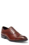 Vittorio Russo Irvin Cap Toe Leather Oxford In Nut