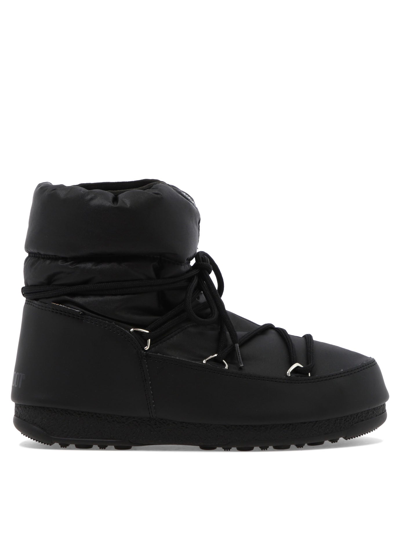 Moon Boot "nylon" After-ski Ankle Boots In Black  