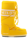 Moon Boot Men's Icon Nylon Snow Boots In Yellow