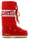 Moon Boot Men's Unisex Icon Nylon Snow Boots In Red