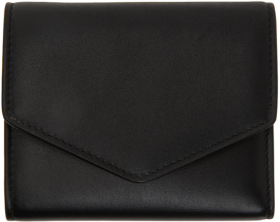 Maison Margiela Black Envelope Wallet In T8013 Black