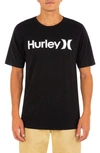 Hurley Everyday Washed One And Only Cotton Graphic Tee In Black