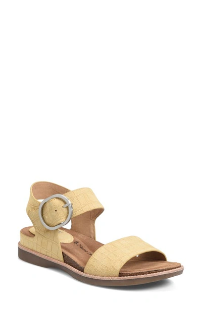Söfft Bali Sandal In Soleil Yellow