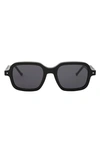 Grey Ant Sext Square Sunglasses In Black/ Grey