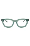 Grey Ant Bowtie Cutout 50mm Optical Glasses In Sage/ Clear