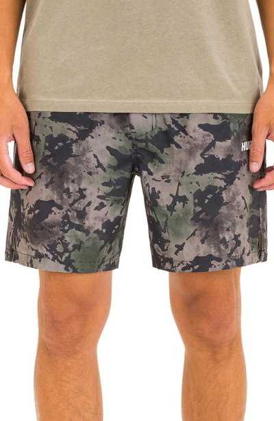 Hurley Men's Explore Dri Trek Ii Drawcord Shorts In Brown