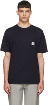 Carhartt Chest Pocket T-shirt In Blue