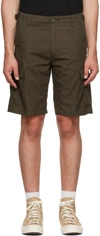 Carhartt Brown Regular Cargo Shorts In 6302 Cypress