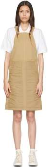 Carhartt Tan Medley Midi Dress In Dusty H Brown