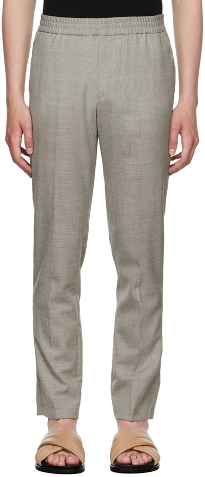Harmony Beige Paolo Trousers In Gray