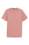 Robert Barakett Georgia Crewneck T-shirt In Spring Coral