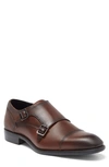 Vittorio Russo Roma Monk Strap Shoe In Dk Brown