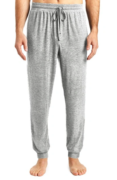 Rainforest Brushed Jersey Lounge Joggers In Grey Heather