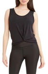 DAWN LEVY AMBER TWIST FRONT TANK TOP