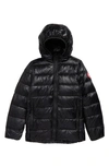 Canada Goose Kids' Crofton Water Resistant Quilted 750 Fill Power Down Jacket In Black
