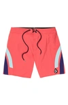 Volcom Surf Vitals Jack Robinson Mod-tech Trunks - Cayenne In Red