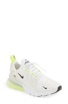 Nike Air Max 270 Women's Shoes In White/black/light Bone/ghost Green/light Soft Pink